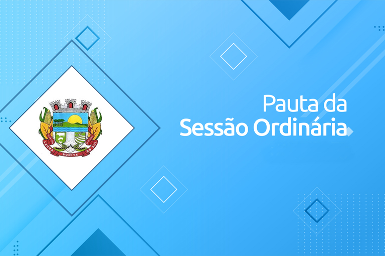 Pauta 10ª Sessão Ordinária