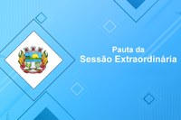 Pauta da 05ª Sessão Extraordinária de 2022